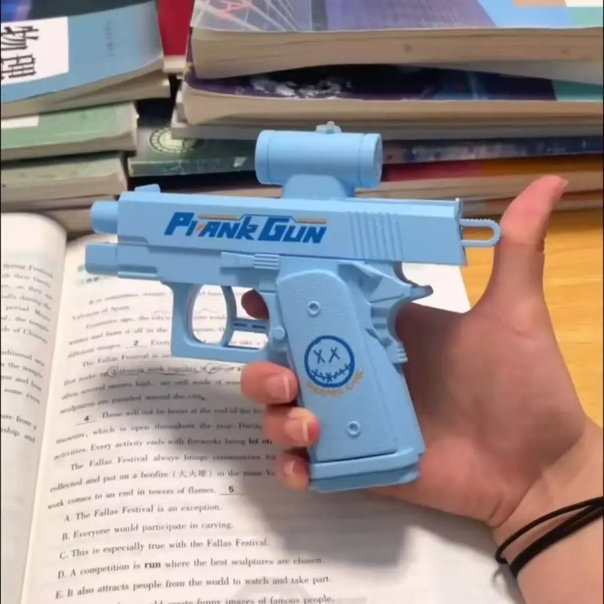 TwinSpray Prank Water Gun — Double-Sided Water Blaster