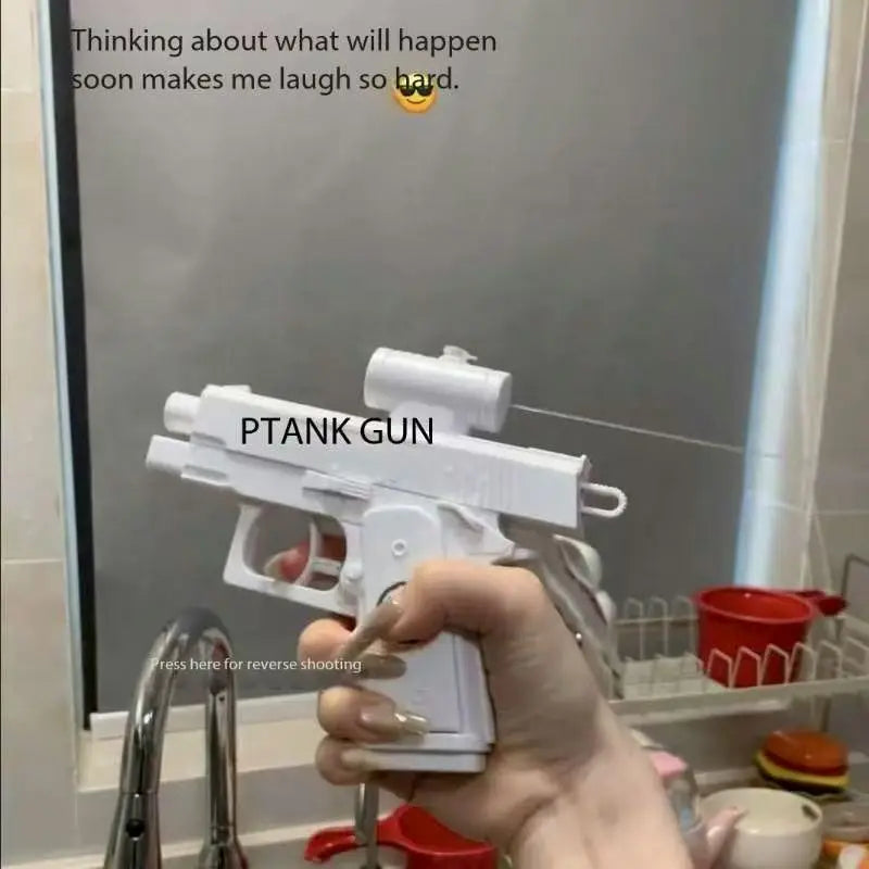 TwinSpray Prank Water Gun — Double-Sided Water Blaster
